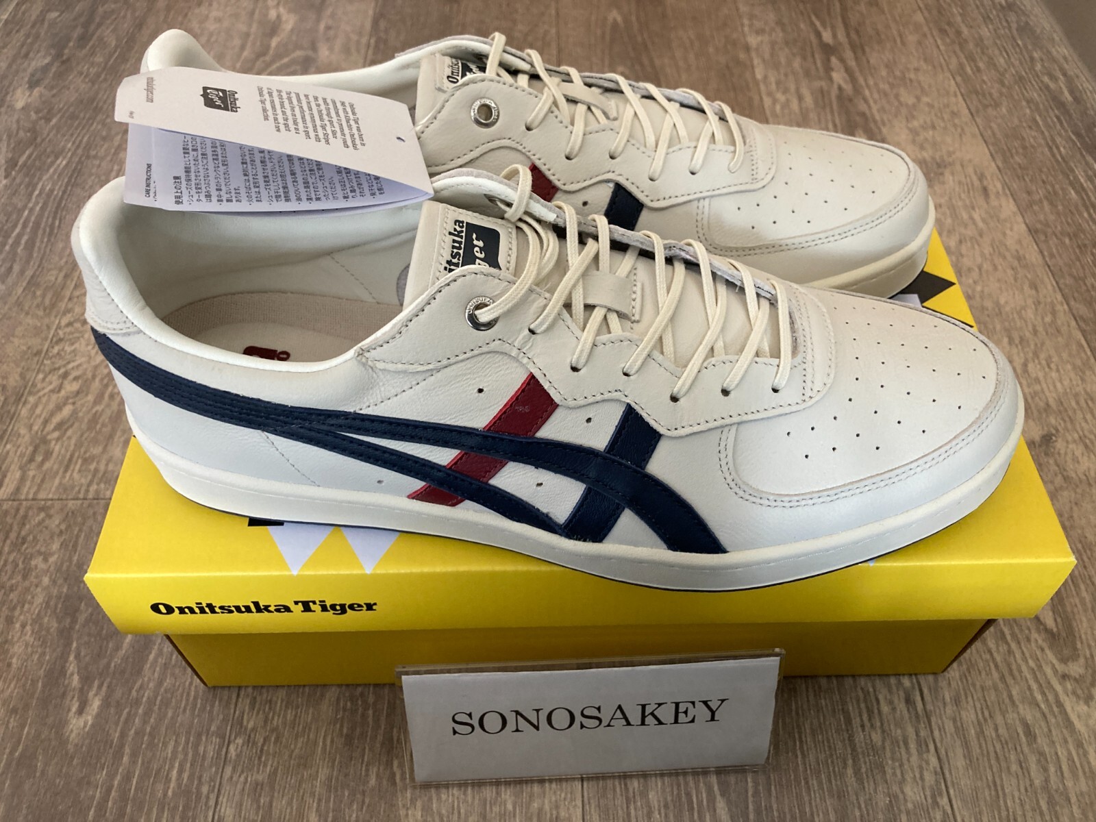 Onitsuka Tiger GSM SD 1183A803 100 CREAM/PEACOAT New in Box from Japan