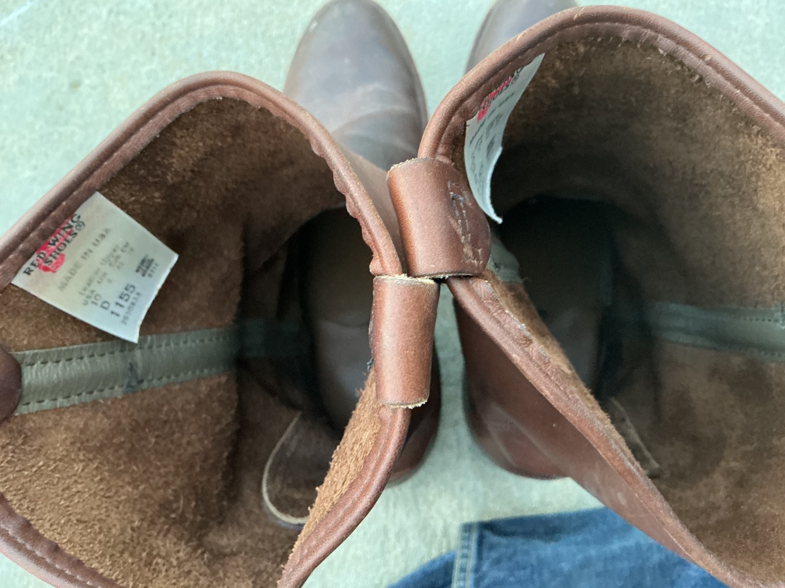 Redwing Nailset slip on work boots