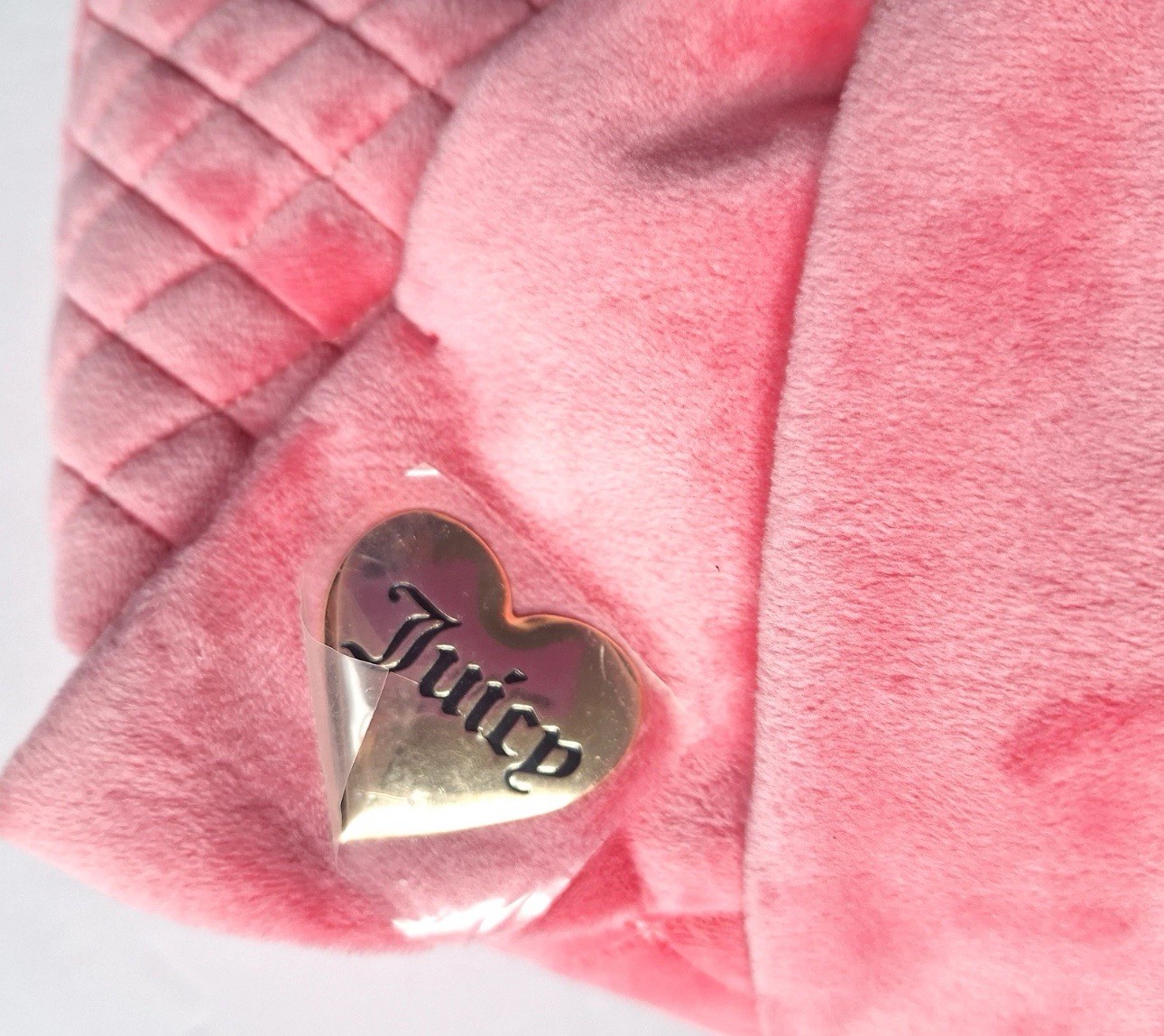 NWT Juicy Couture Tied With A Bow Mini Tote Pink Lemonade Rare HTF NEW PURSE
