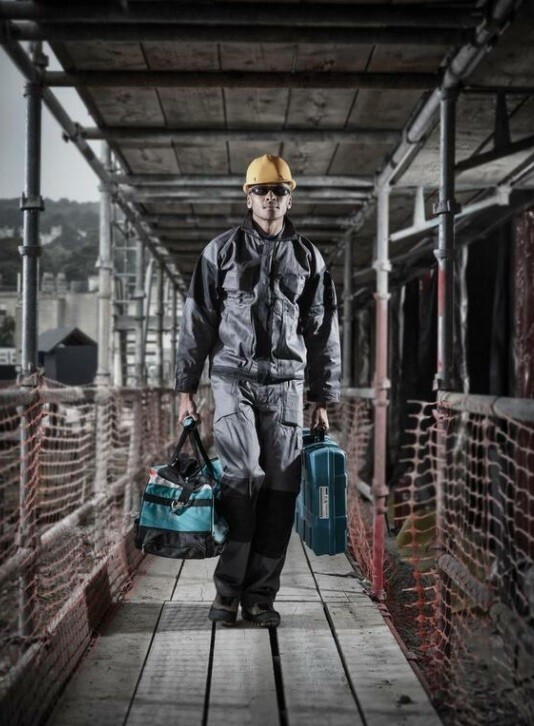 DICKIES WD4930 GRAFTER DUO TONE CORDURA KNEE PAD WORK TROUSERS