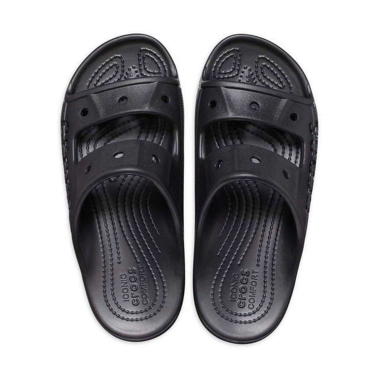 Crocs Sandals MEN Size Us M11 Black Baya Slide –EBZ2–