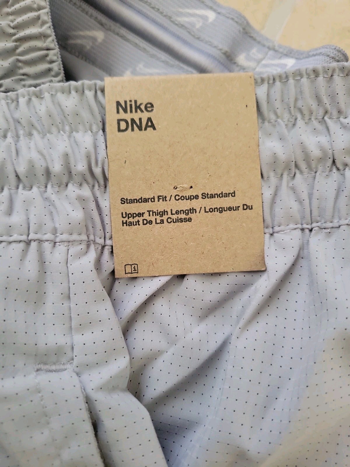 Nike KD DNA 2-in-1 4″ Basketball Shorts Men’s L $75 NWT HJ4215-012 Durant Gray