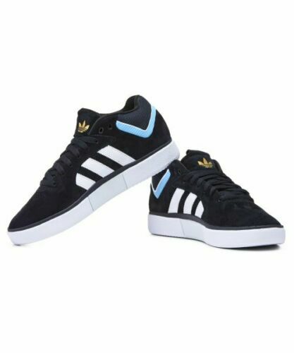 New Adidas Tyshawn Black Suede EE6076 Sneakers Authentic Size 7.5 US 7 UK 40 2/3
