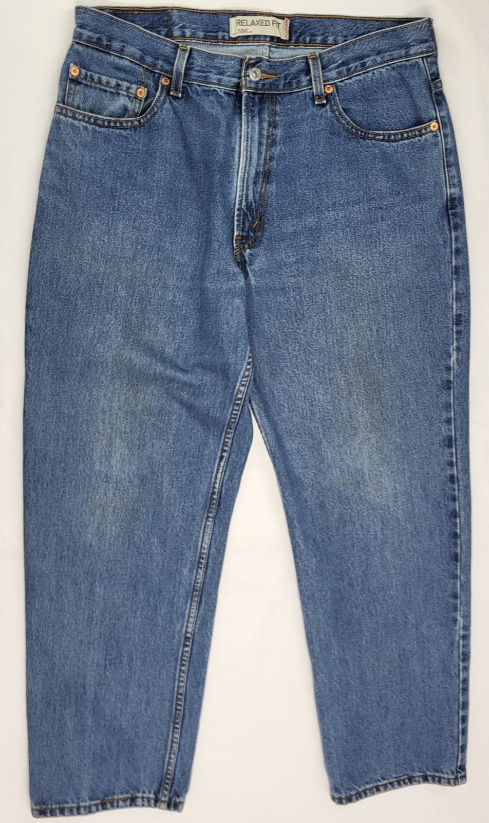 LEVI’S 550’s Jeans Men’s Size 36 x 30 Relaxed Fit Dark Stonewash Classic Denim