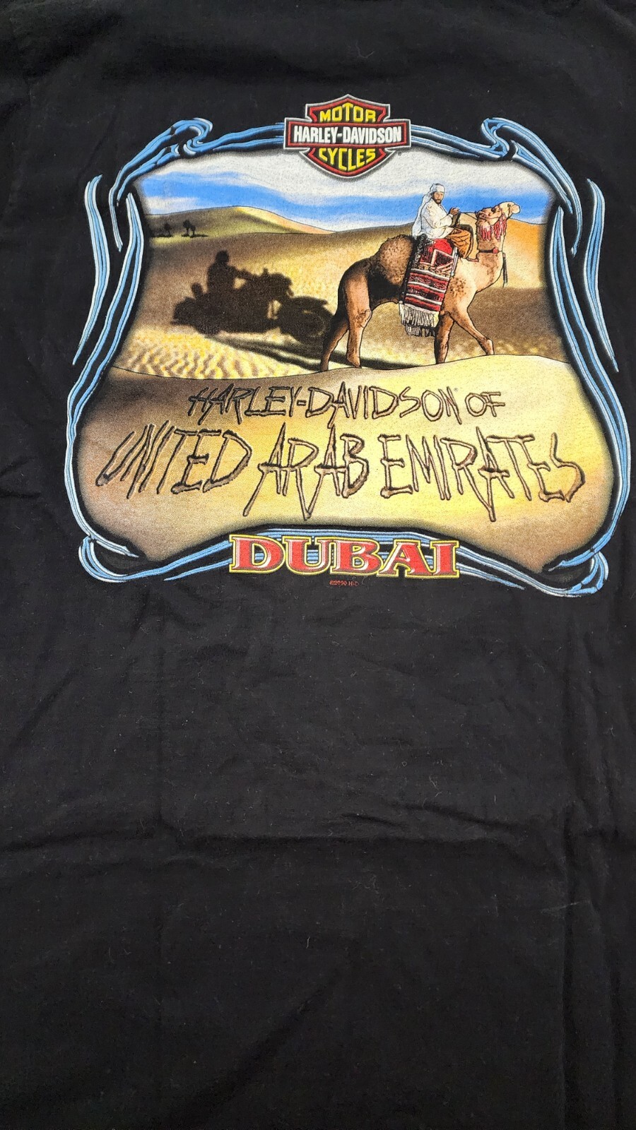 Harley Davidson T-shirt Medium Men UNITED ARAB EMIRATES ABU DHABI