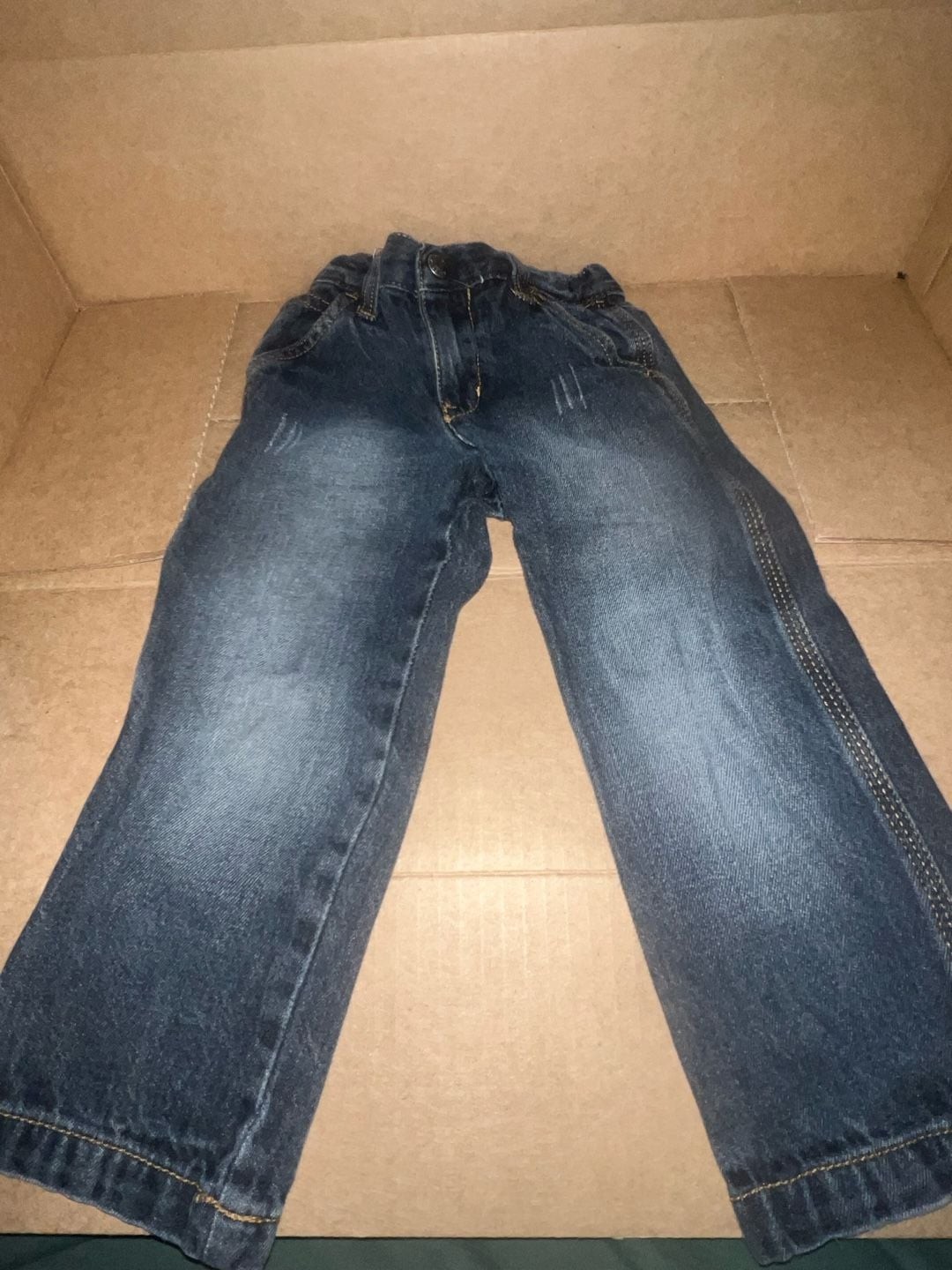 Arizona Jean Company Boys Dark Wash Denim Jeans Size 3T
