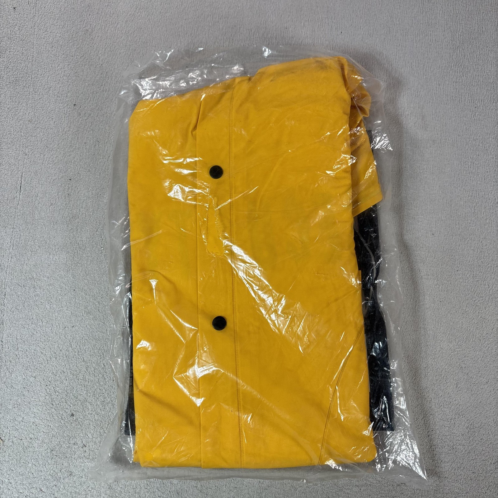 Neese Rain Jacket Mens Medium Yellow Security PVC Polyester 1600JH Coat New