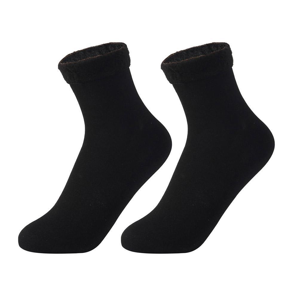 4× Women Winter Snow Boot Socks Warm Plush Lady Thermal Sock Thick Fleece USA