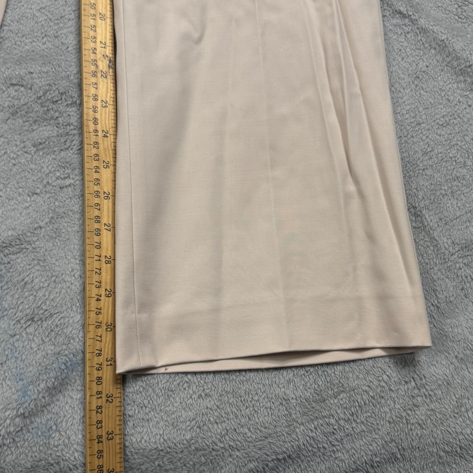 NWT Talbots Women’s Beige Stretch Pants Size 4 (W28in.xL31In.) Dress Career