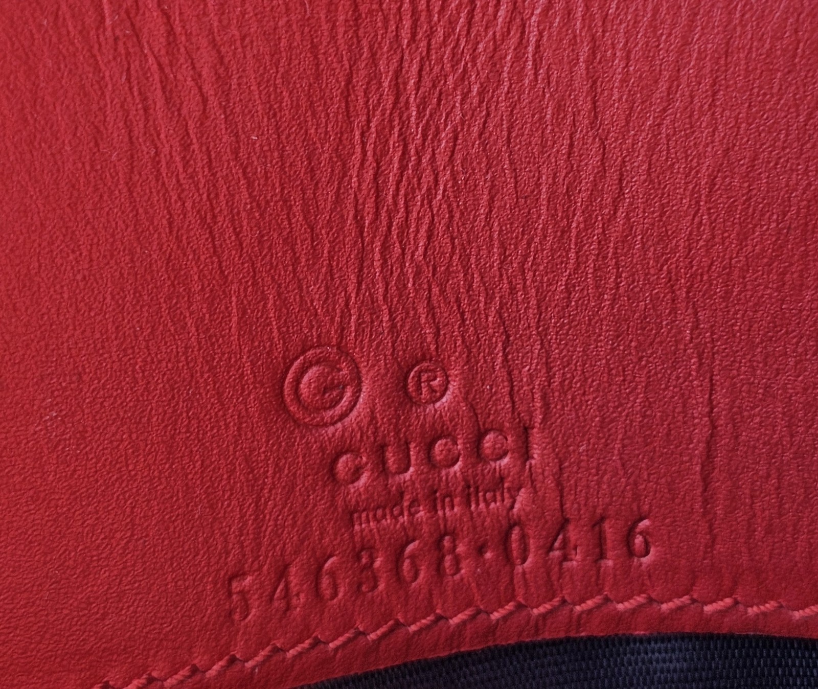 Gucci Blooms Wallet On Chain Blue