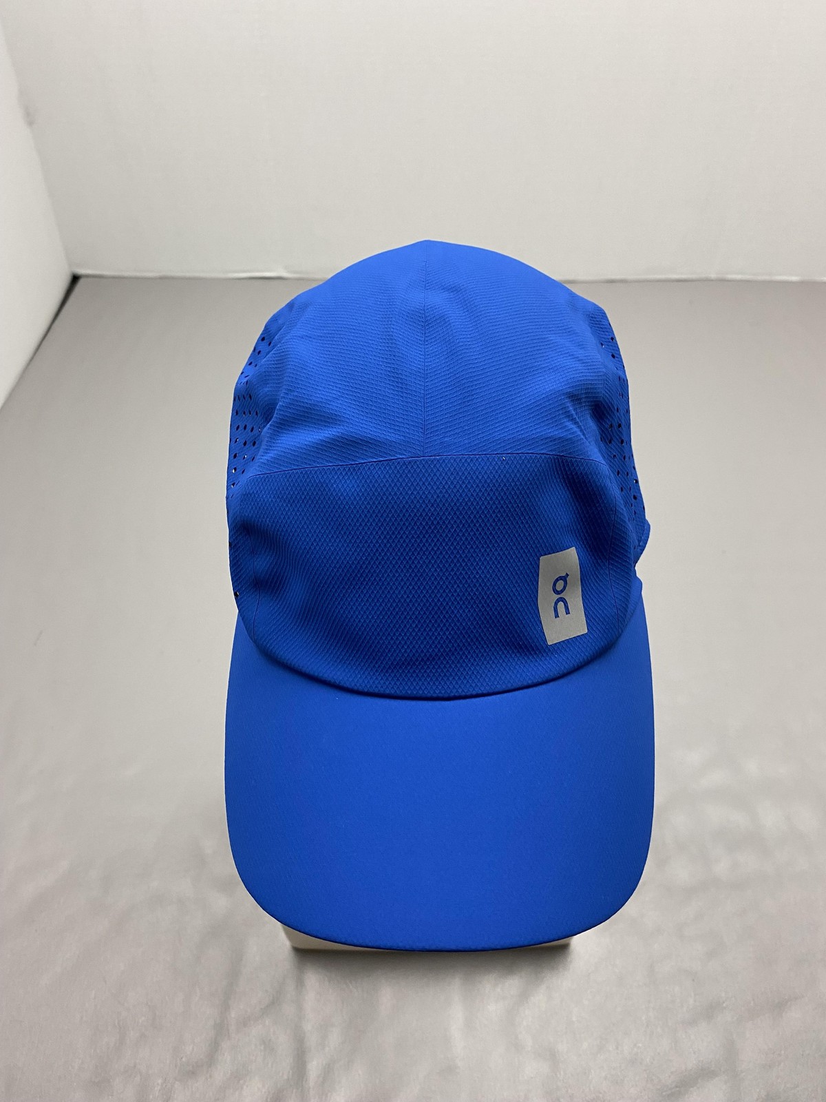 Hat Cap Strap Back One Size On Blue Lightweight Mesh Breathable Mens Adjustable