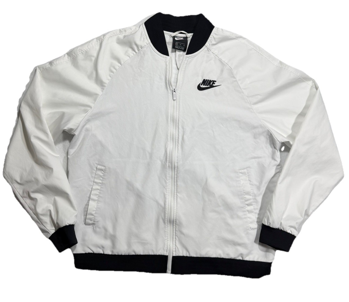 Nike Men’s Woven Player’s Jacket White Sz XL
