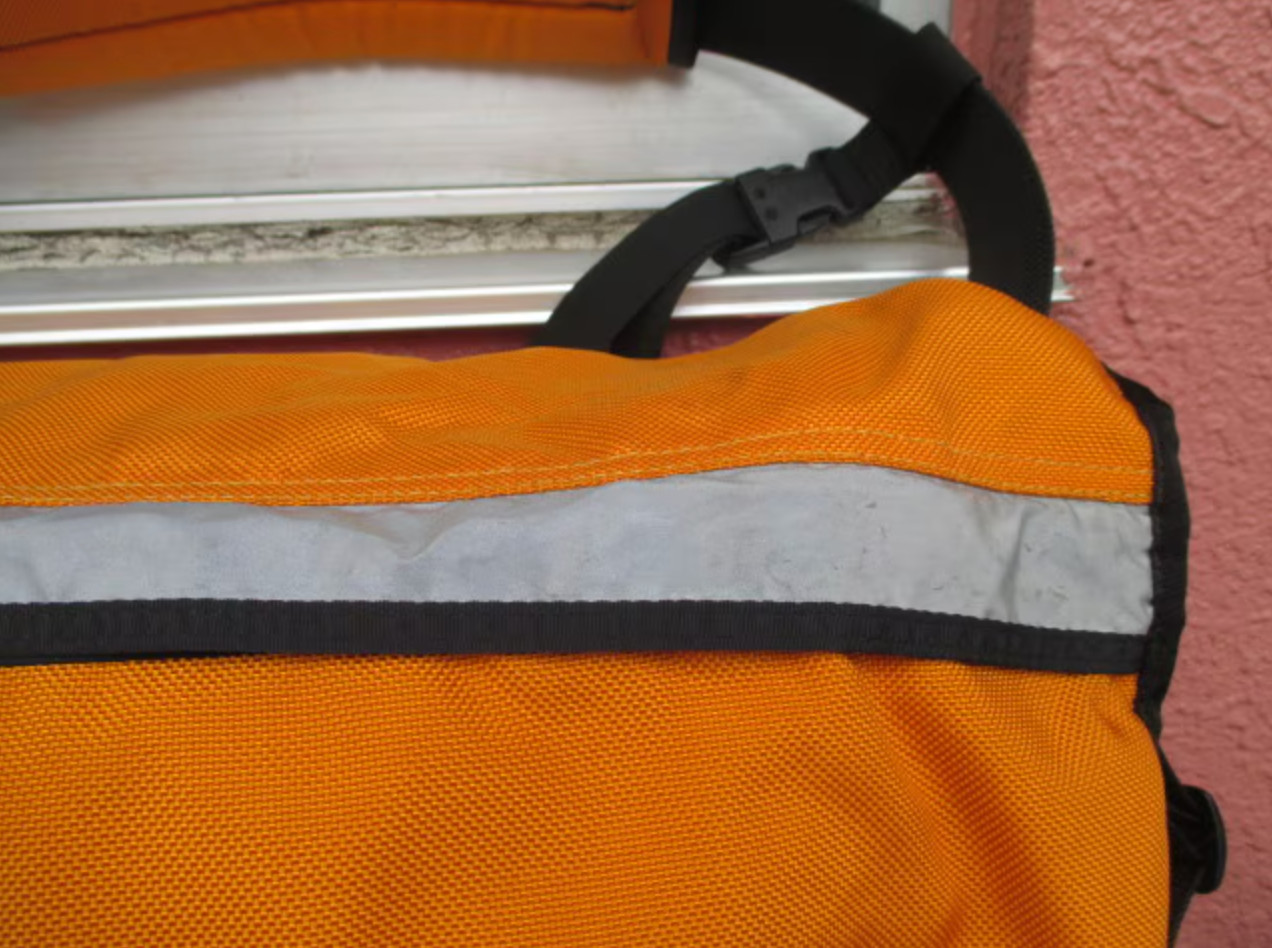 PATAGONIA 2000FW Critical Mass Bag Mango H 14.9 x W 20 x D 7.8 in Made in USA