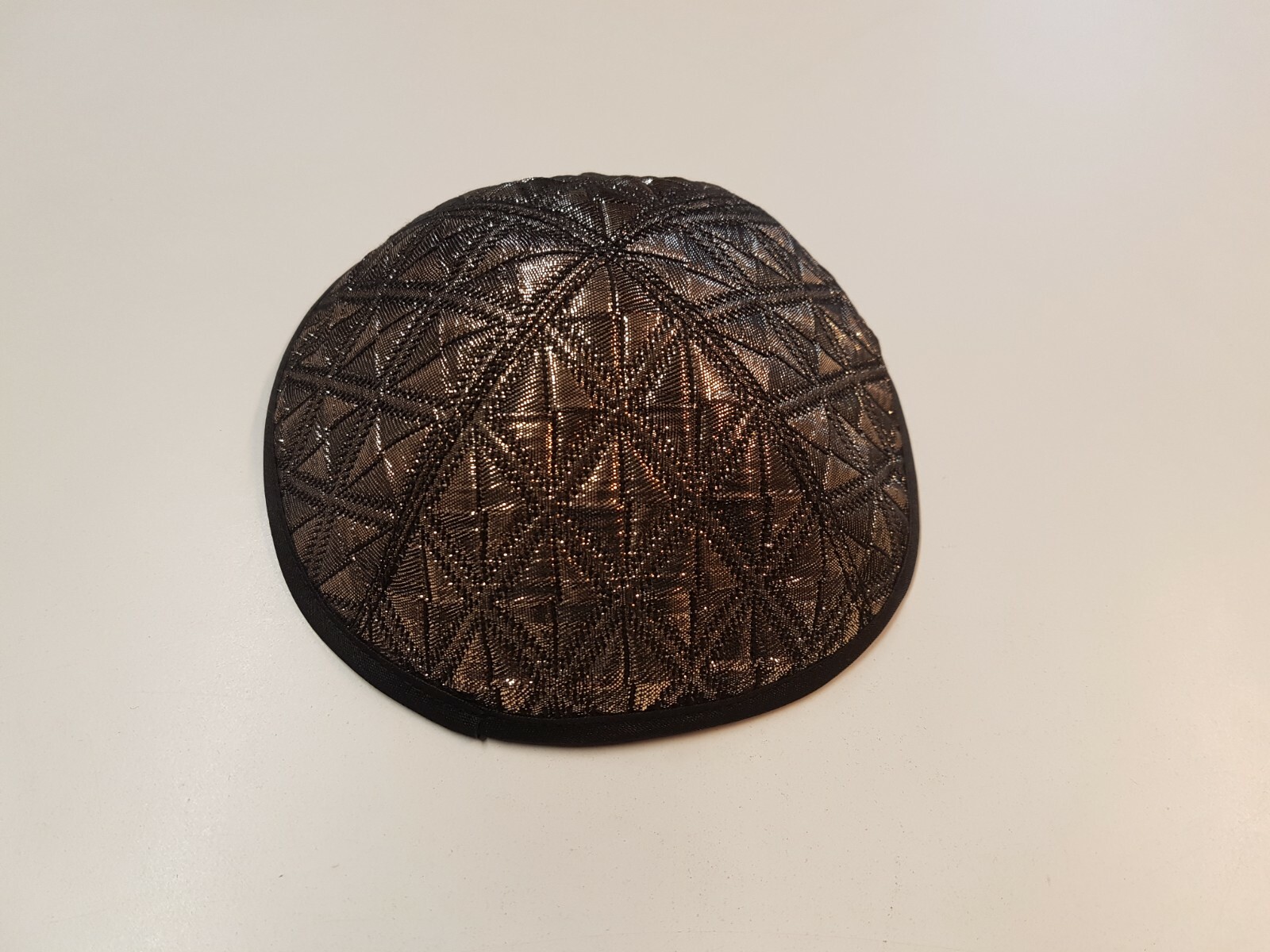 Kippa, Jarmulke, Kippah,Kipa Schwarz 16-17cm