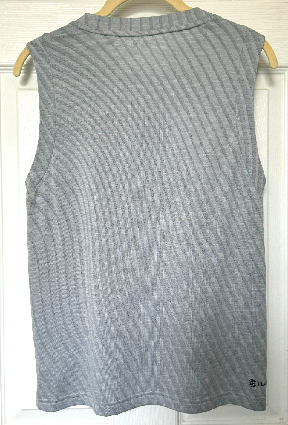 ADIDAS TENNIS MATCH TANK TOP MEDIUM HALO SILVER