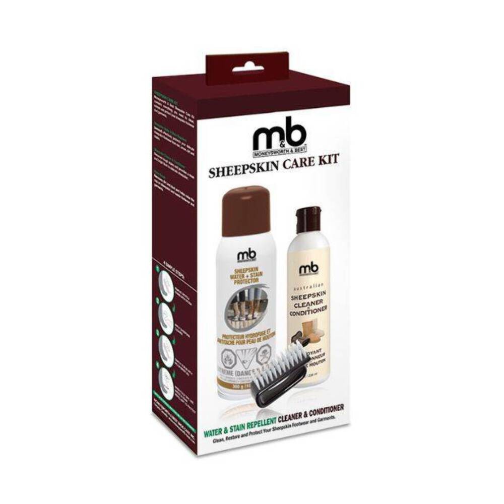 Moneysworth And Best Sheepskin Care Kit