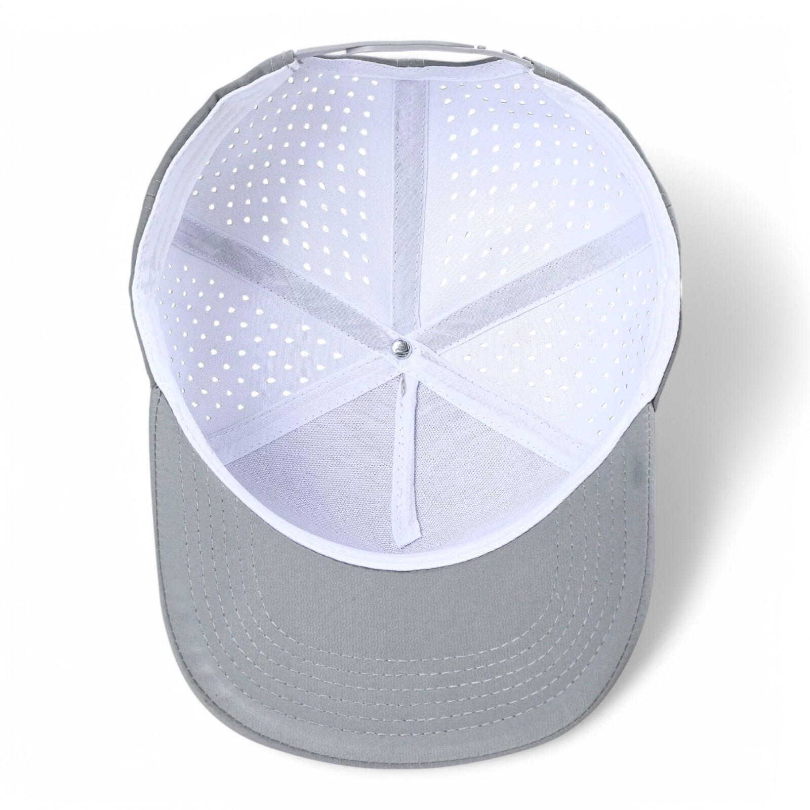 Mens Baseball Cap Snapback Adjustable Size Laser Vented Trucker Hat Waterproof