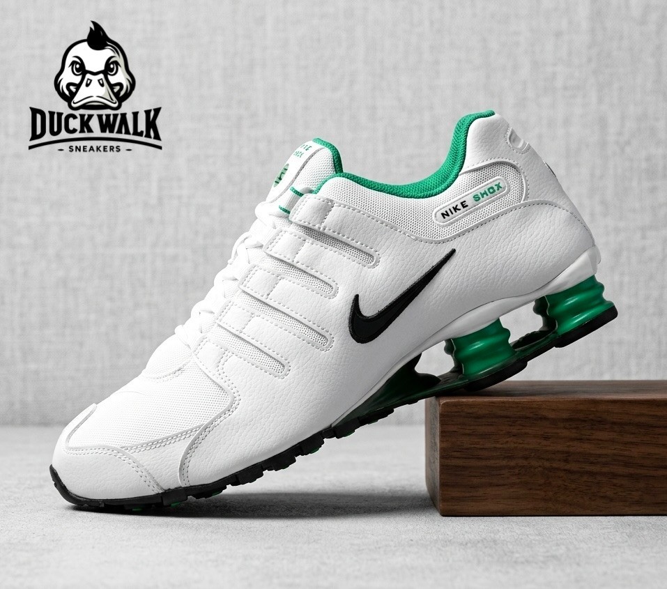 Nike Shox NZ Grey Fog Stadium Green Black IQ8263-001 Men’s Sizes NEW