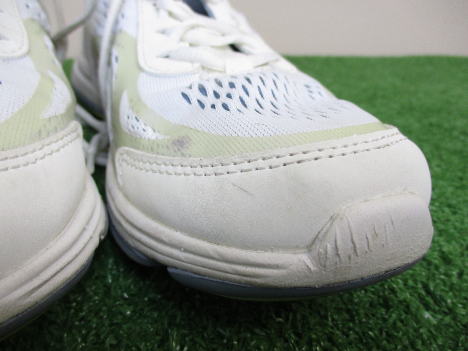 Ryka Devotion Plus 2 Shoes Womens 9.5 Medium B White Blue Grey Sneakers Running