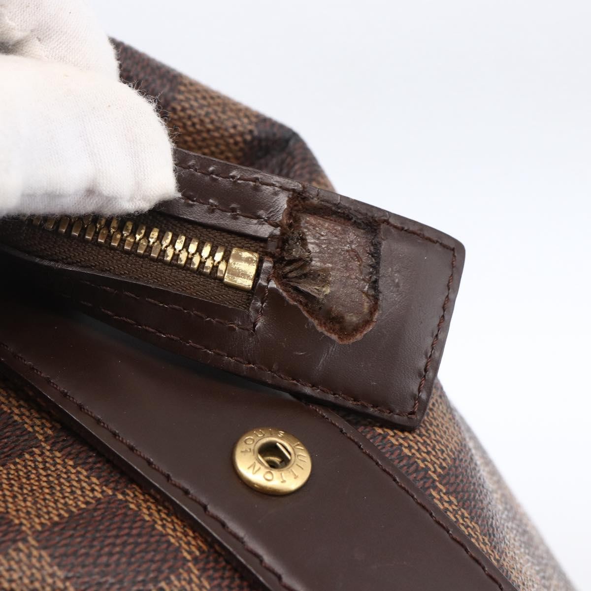 LOUIS VUITTON Damier Ebene Chelsea Tote Bag N51119 LV Auth ka2815