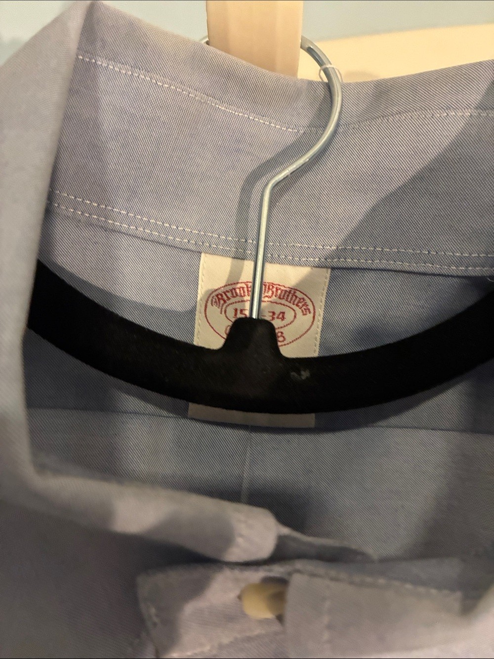 Brooks Brothers Light Blue Button-Down Dress Shirt