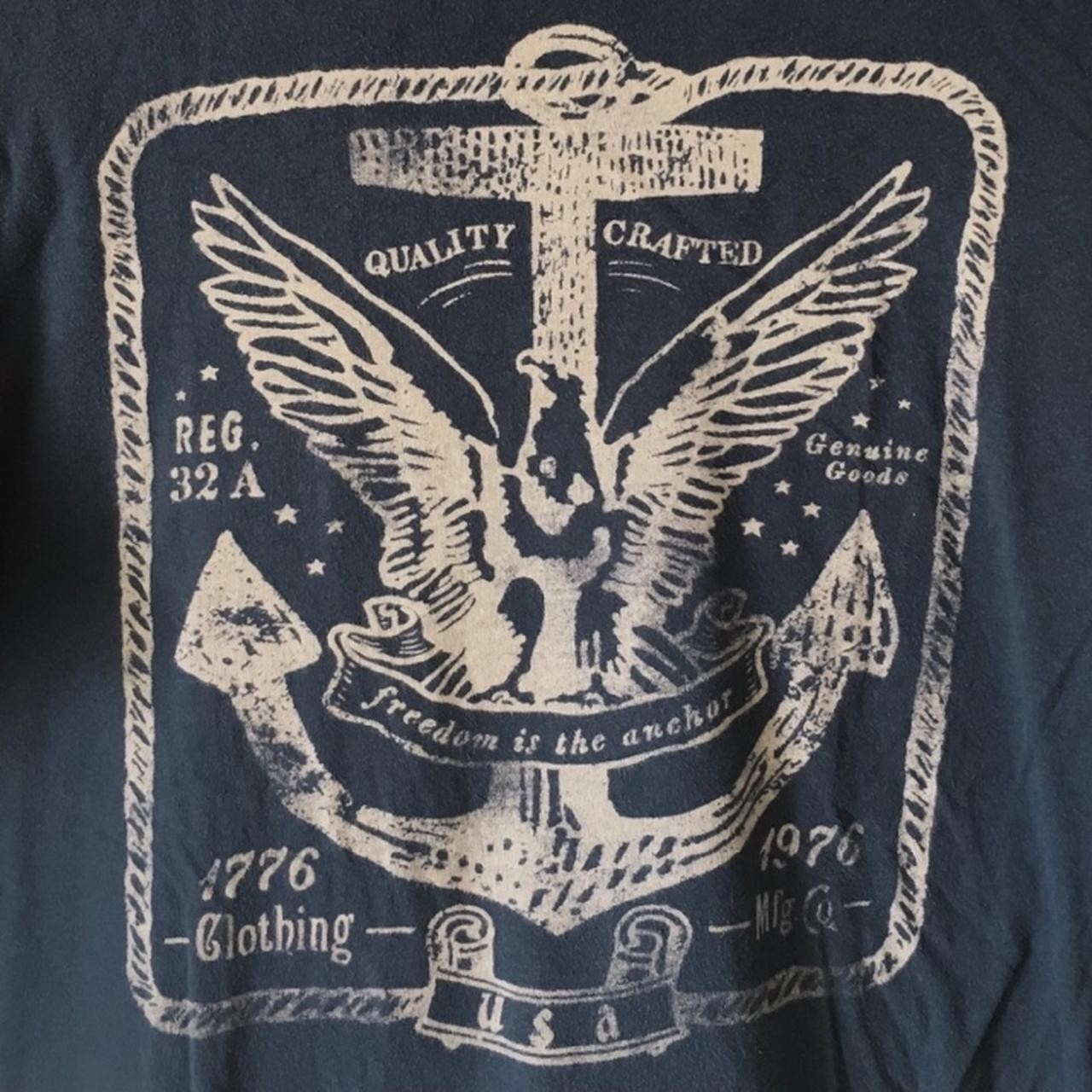 Retro Rugged Old Navy USA Sailing Medium T-Shirt