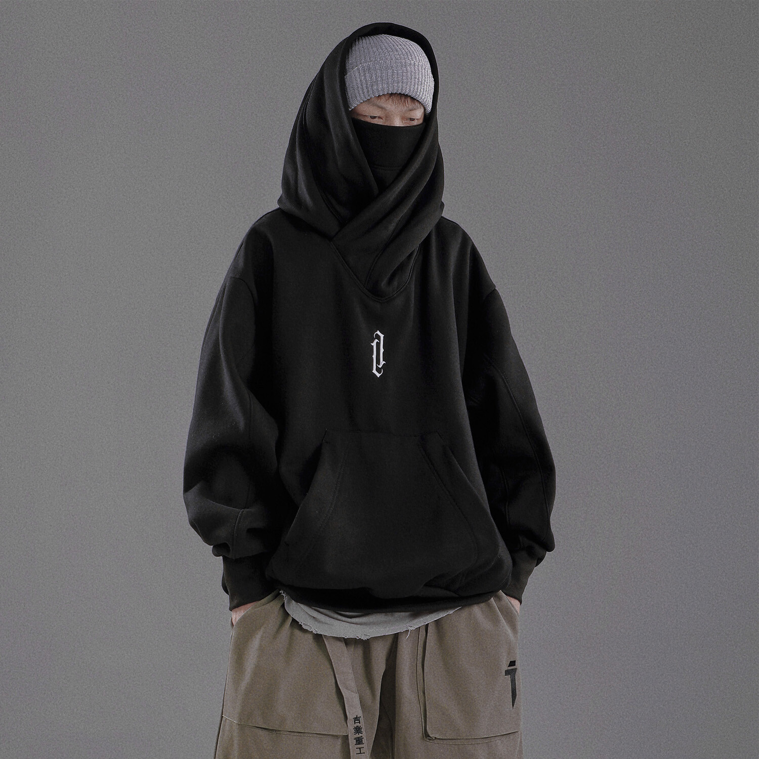 MFCT Men’s Deadly Assassin Hoodie Japanese High Neck Winter Pullover