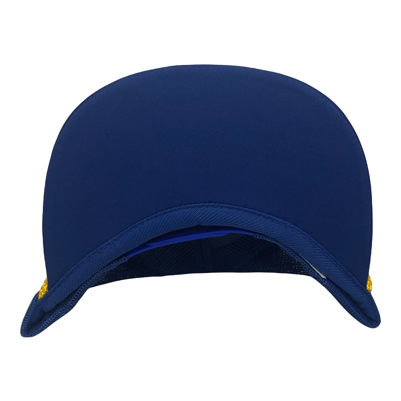 Vintage US Navy Blue Angels Trucker Hat Snapback Mesh Scrambled Eggs F-18 NOS