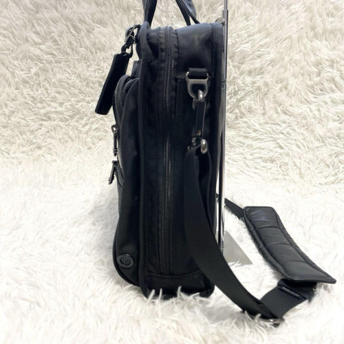 TUMI 263114D4 BUSINESS BAG, SHOULDER BAG 2WAY NYLON LEATHER BLACK From Japan