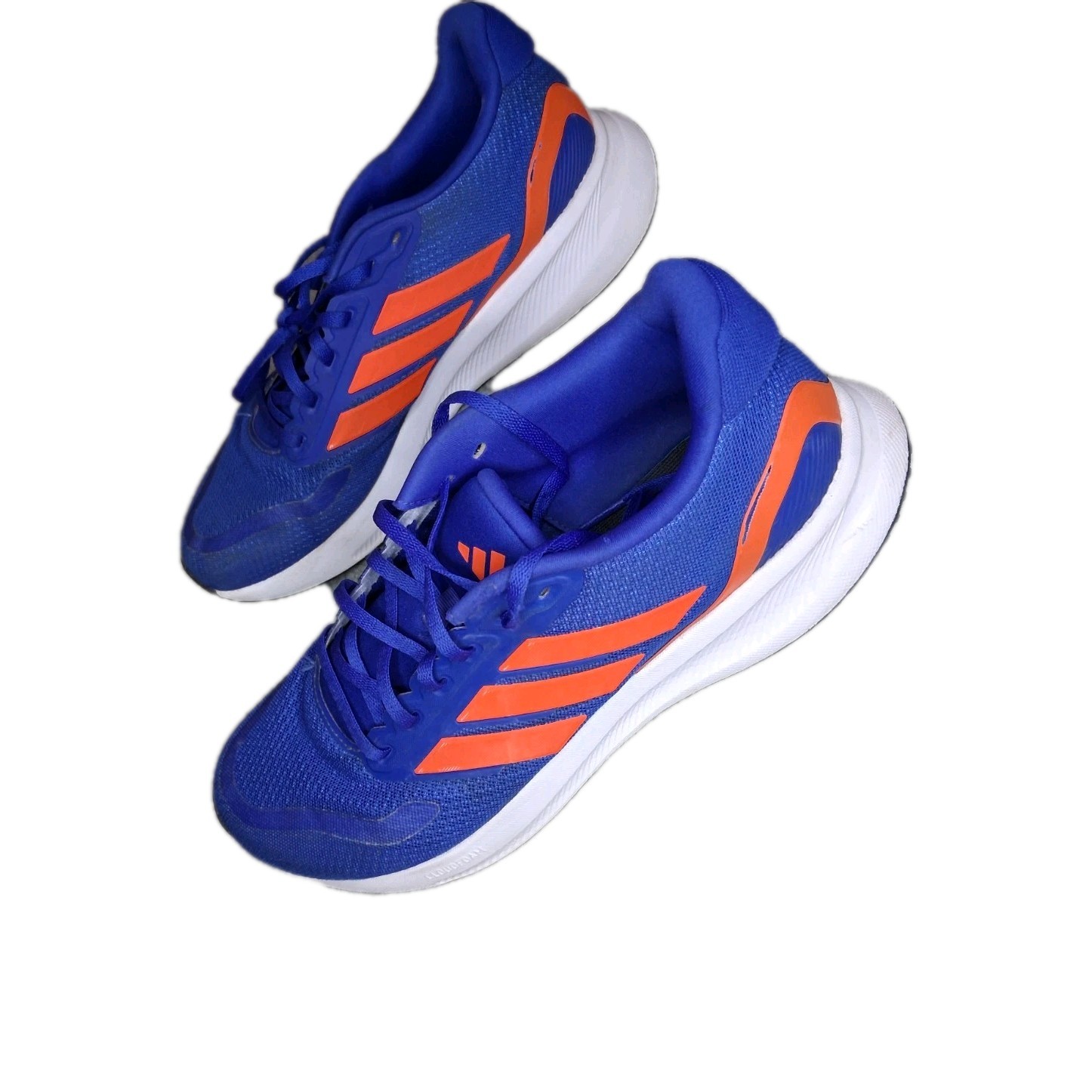 adidas Men’s Lace-Up Low Top Athletic Sneakers Blue/Orange/White AJ1087