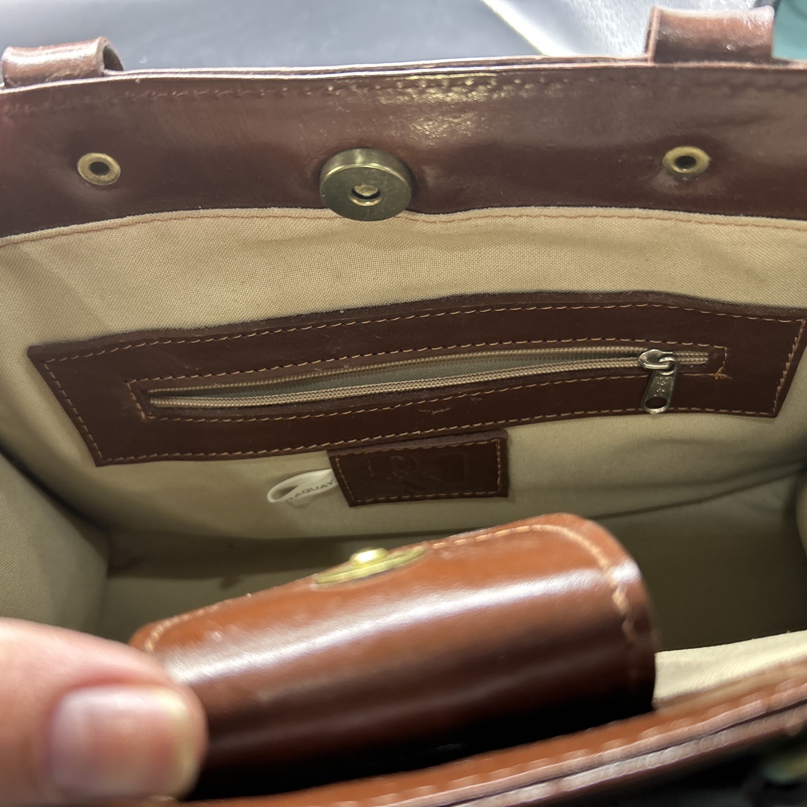 RSL Made In Paraguay Hair On Hide Purse