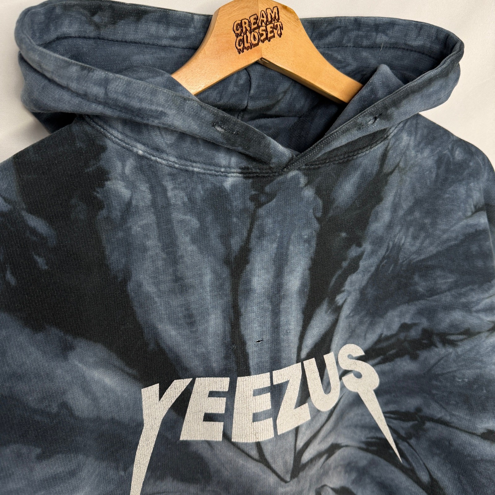 Kanye West Wes Lang Yeezy Season Grim Reaper Yeezus Tie Dye Tour Merch Hoodie XL