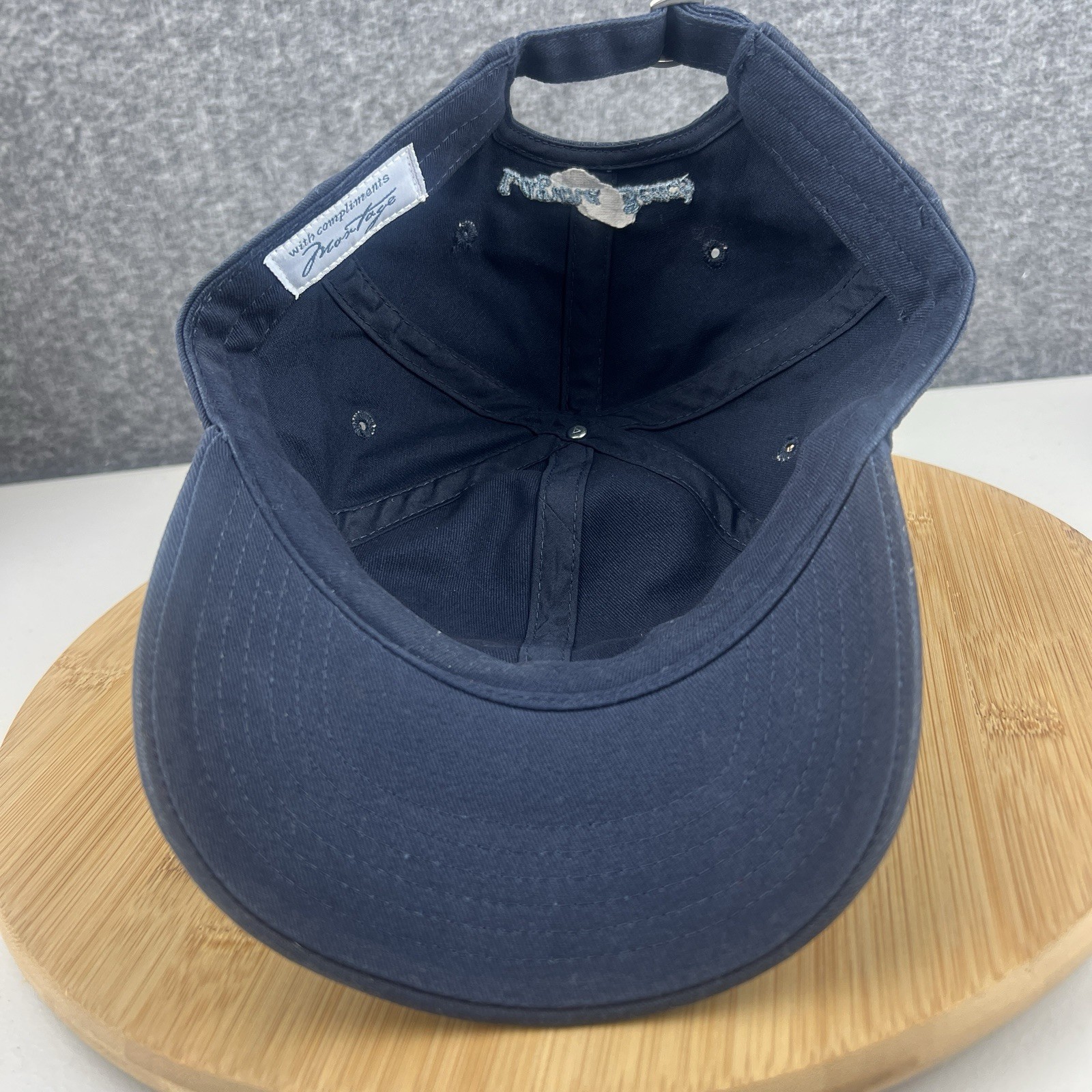 Montage Laguna Beach CA Hat Cap Strapback Blue Embroidered Script Logo