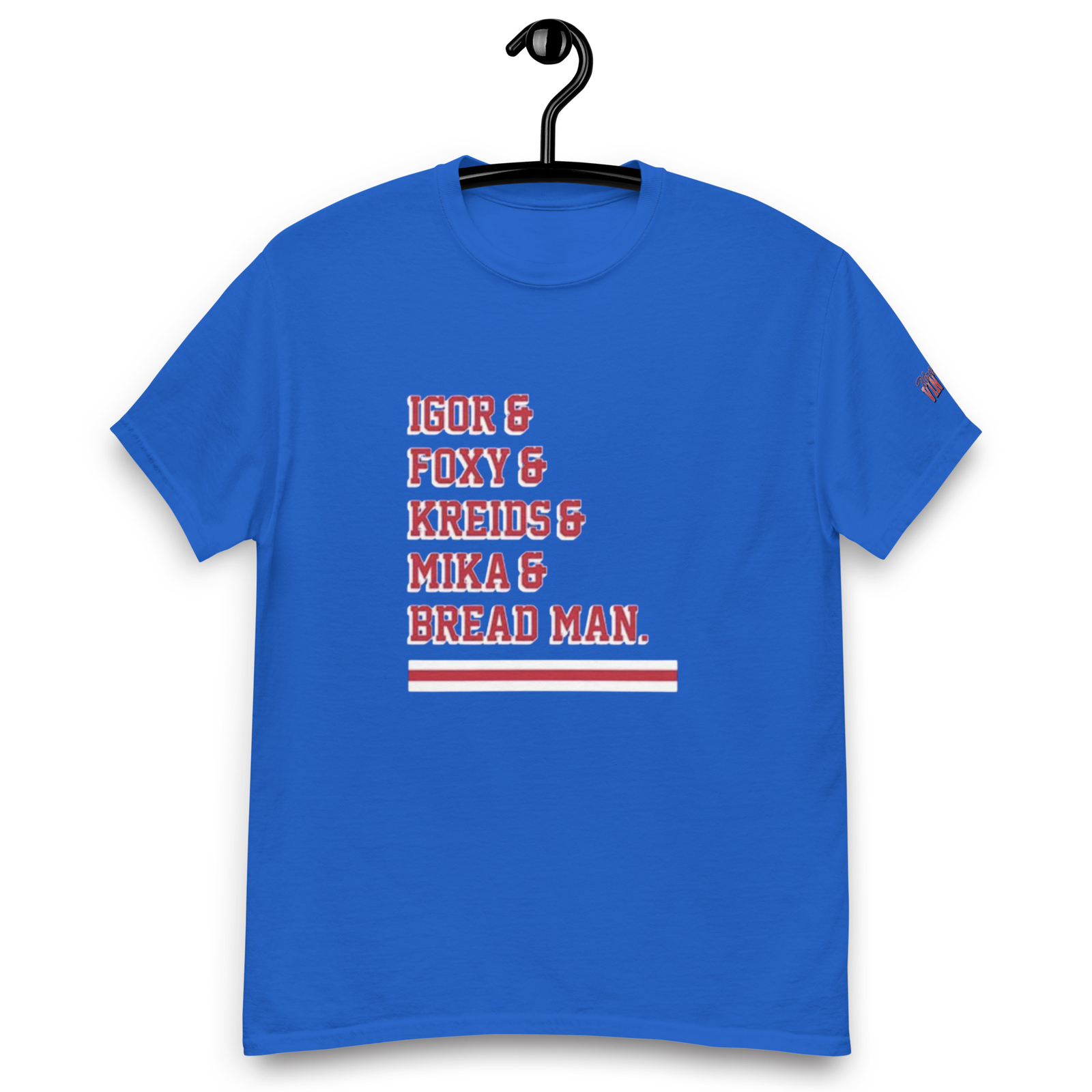 NYR Players T-Shirt Royal Blue S M L XL XXL XXXL