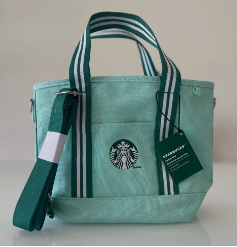 NEW Limited Edition 2026 Starbucks Road Collection Canvas Tote Bag