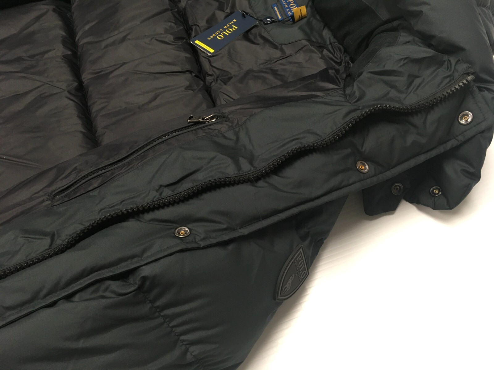Polo Ralph Lauren B&T 650 Down Hooded Jacket Coat Parka Water Repellent Ski Snow