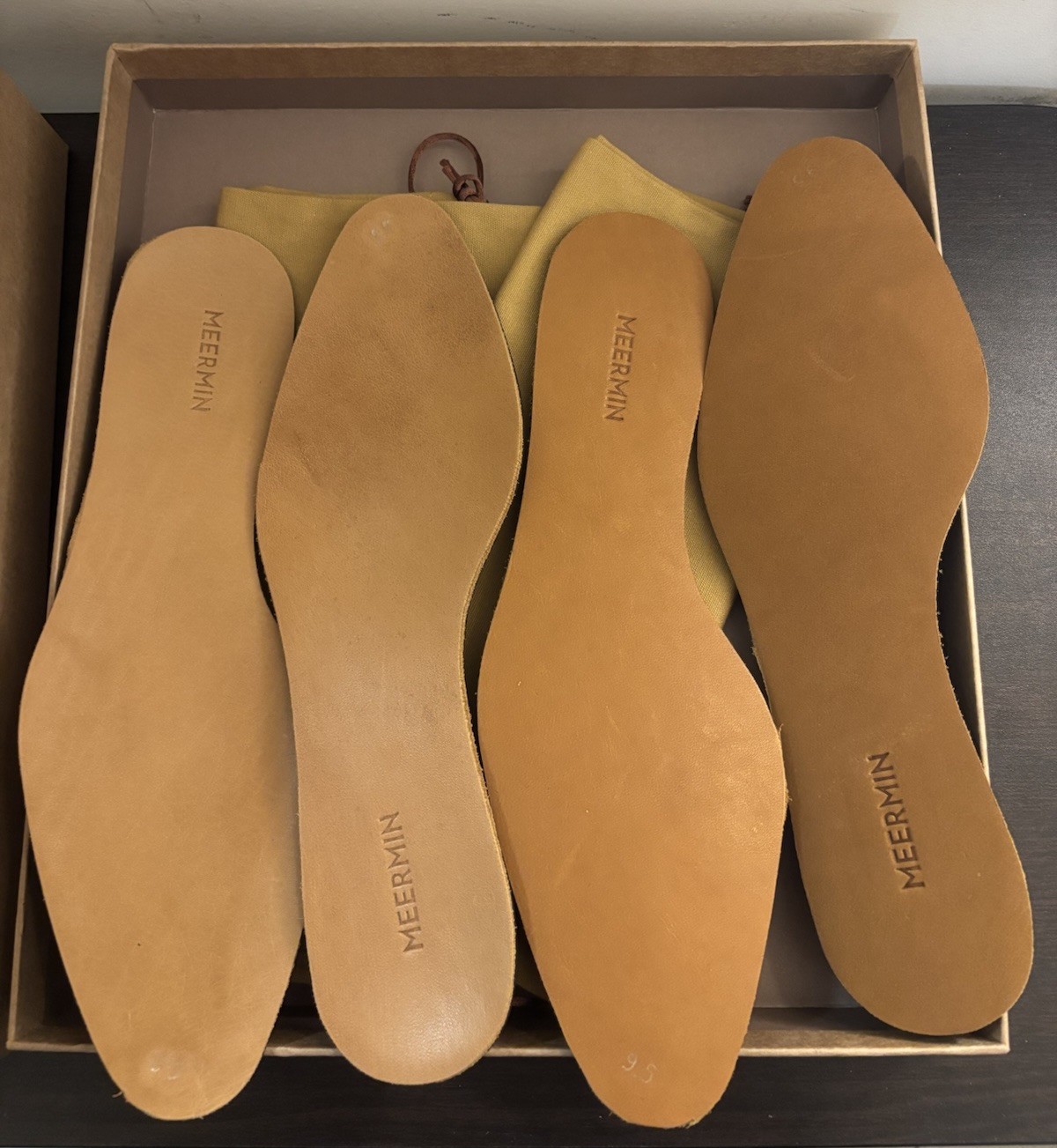 Meermin Wholecut Goodyear Welted Rust Waxy Commander CF Stead Suede Chelsea 10.5