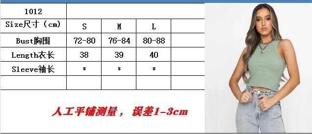 Ribbed solid color knitted I-shaped round neck sports short fitting top