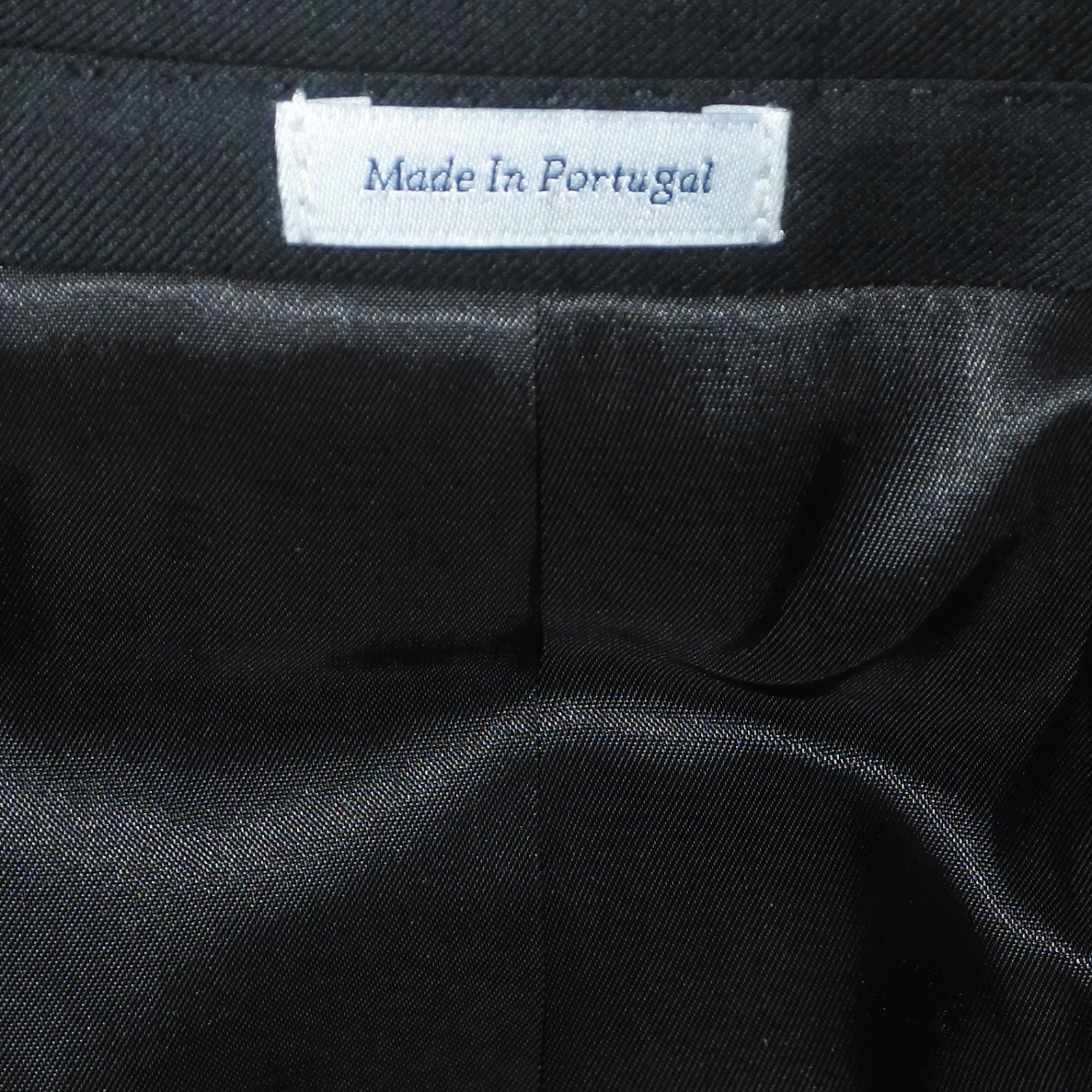 NWOT Mens 44R Peter Millar Black Wool Suit Jacket Sport Coat