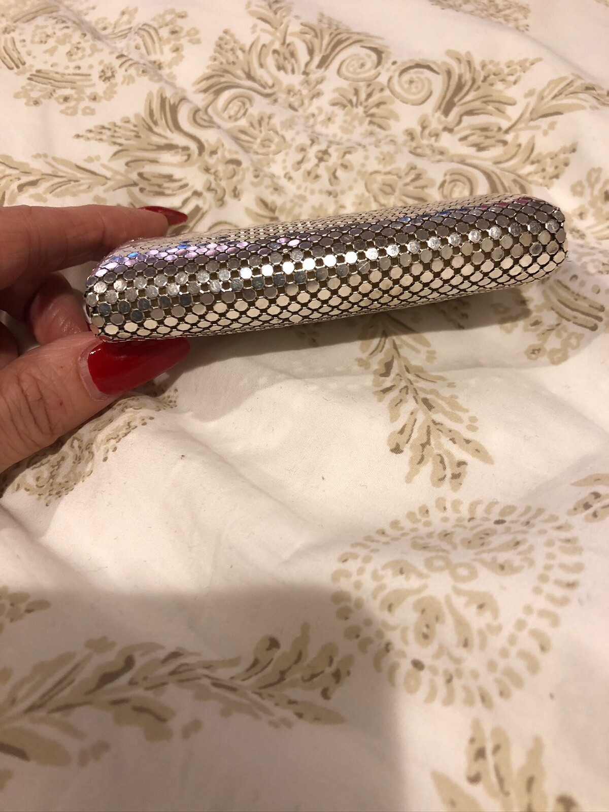 VTG Whiting & Davis Metal Mesh Key Ring Holder Collectors Item SEE DESCRIPTION