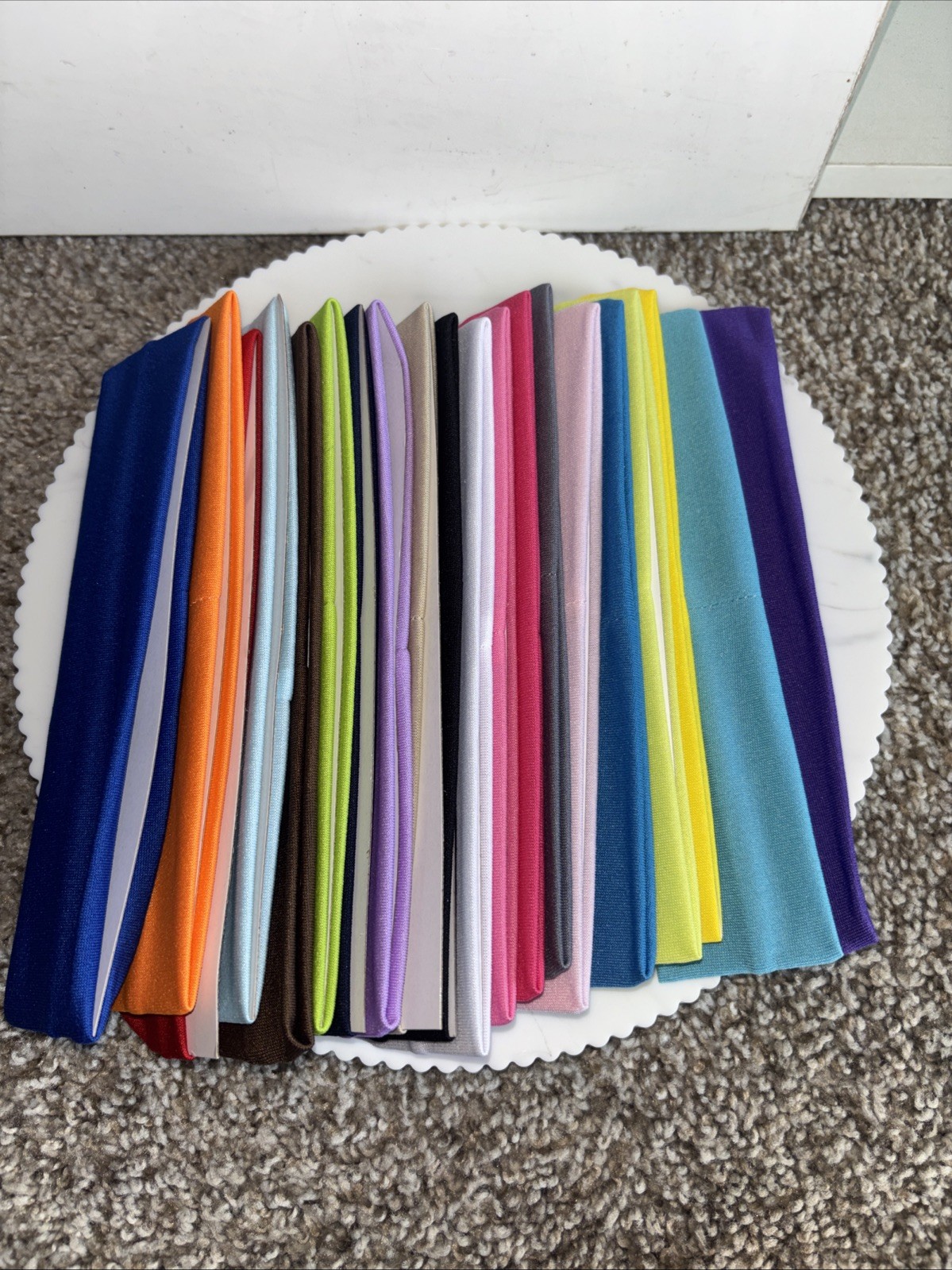 Fabric Headbands20 Set – Assorted Colors 🌈