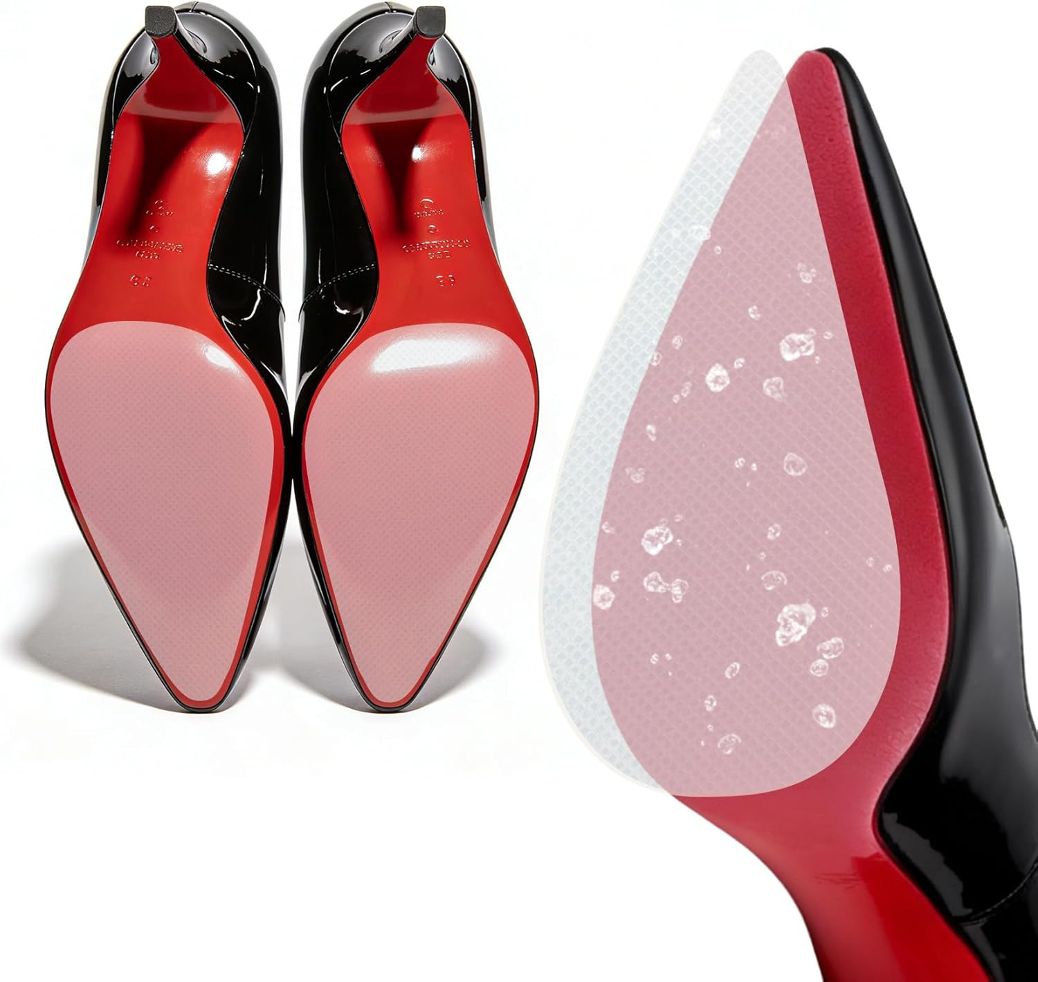 6 PCS Shoe Sole Protector – Self Adhesive Shoe Bottom Protector for Preserves