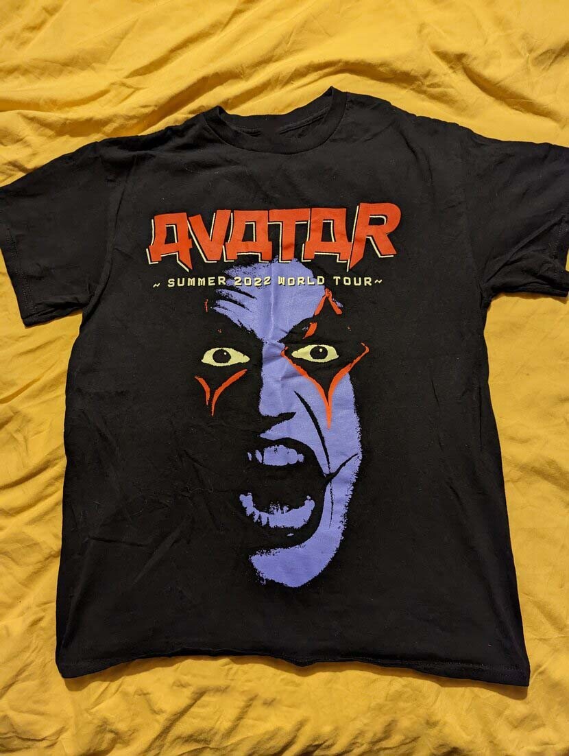 Avatar – Summer 2022 World Tour Cotton Black Unisex T Shirt BT1203