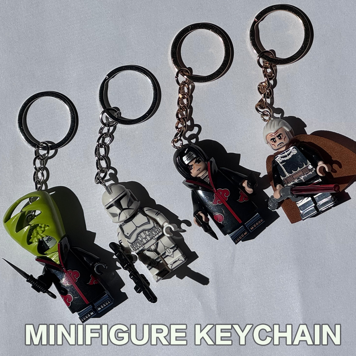 Custom Minifigure Keychain Conversion Service – Turn Your Minifigs into Keychain