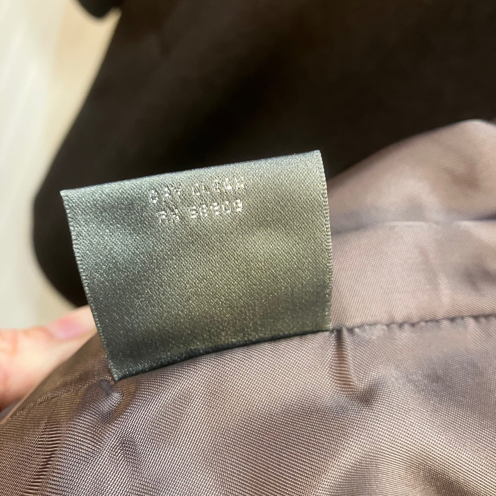 Daniel Cremieux Signature Collection Brown Wool Blend Car Coat Men Large Zip Bib