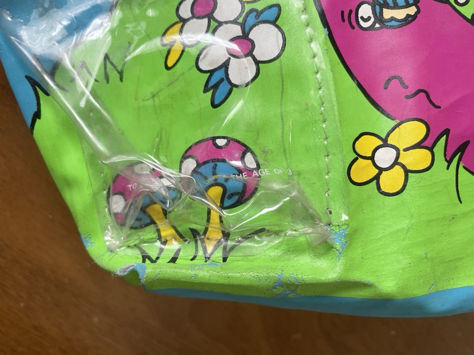 90’s Vintage Trolls Tote Bag Troller Skate