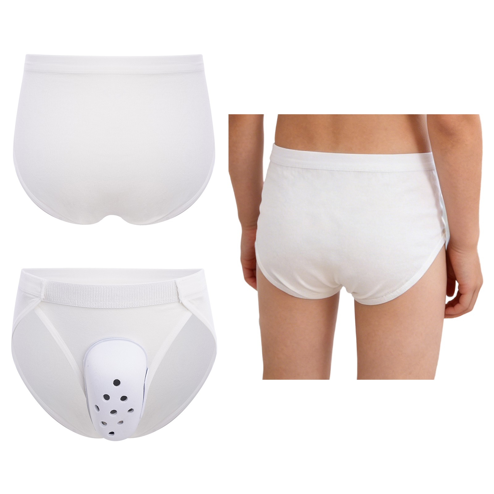 Kids Boys Underpants Pediatric Briefs Nursing Underwear Breathable Daily Wear