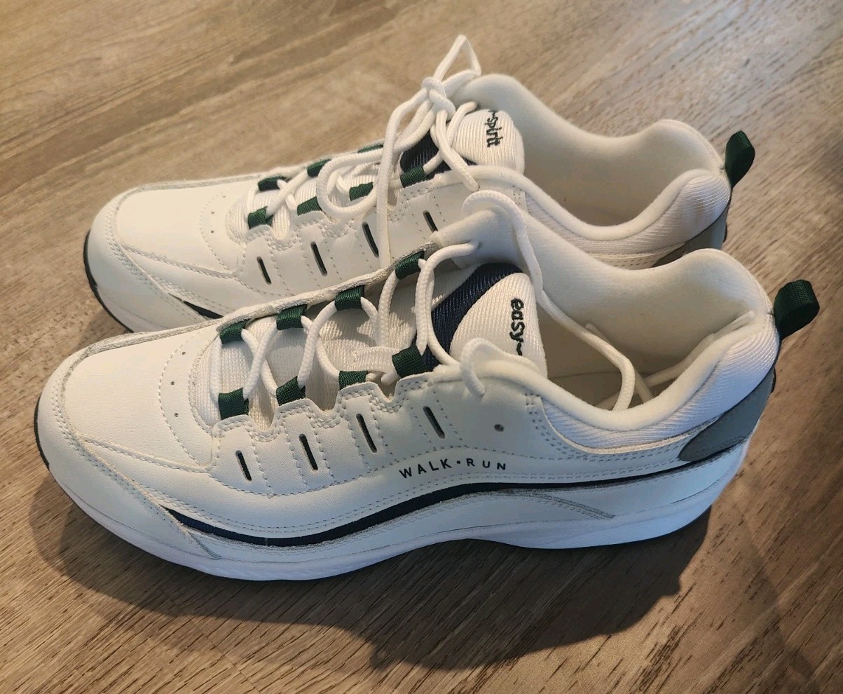 Easy Spirit Romy Walk Run Women’s Walking Sneakers Cushioned White 10 M