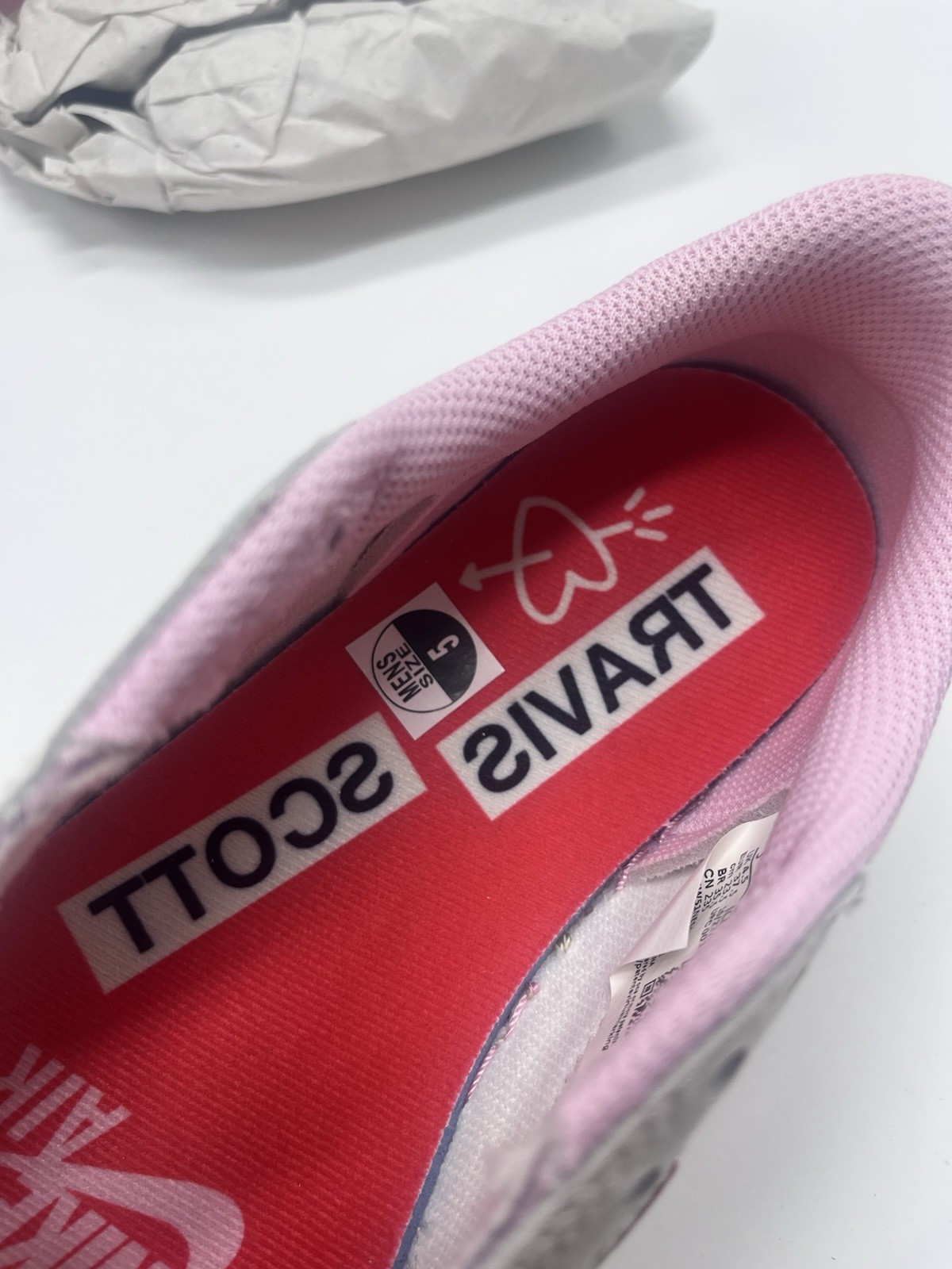 Nike Jordan 1 Low Travis Scott Tropical Pink
