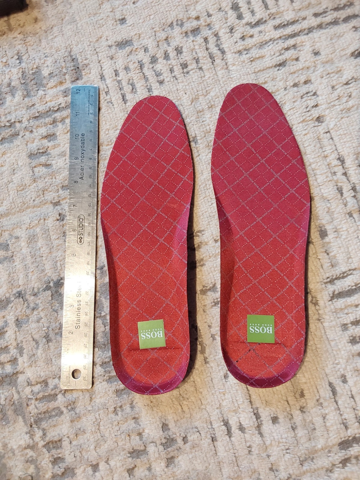 New Hugo Boss Shoes/Sneakers Red Insole 11,5 inches